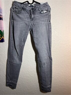 Mango Women's Grey Skinny Jeans